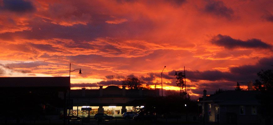 Lumsden sunset